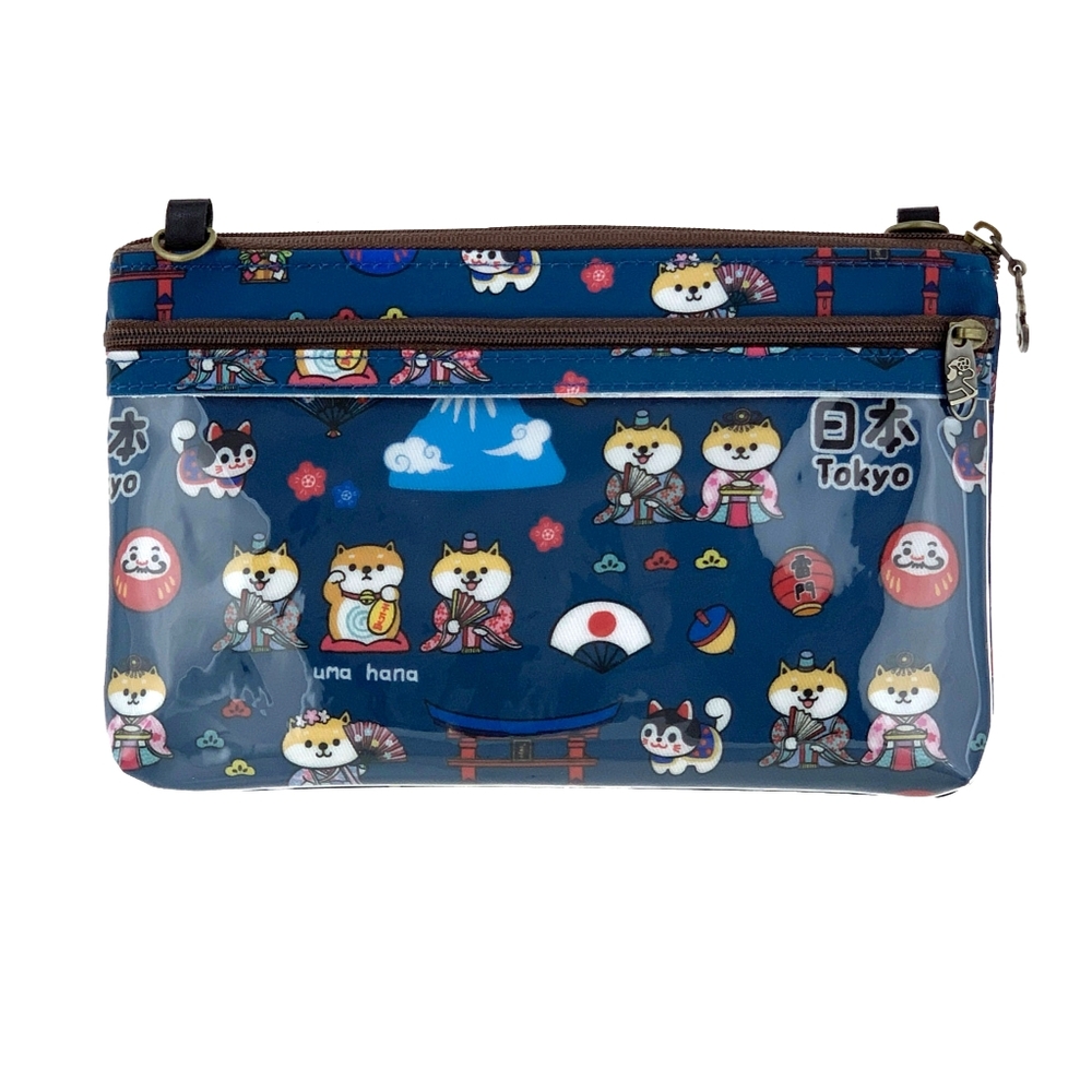 Waterproof Shiba Inu Japan Crossbody Shoulder Phone Purse - Picture 2 of 10